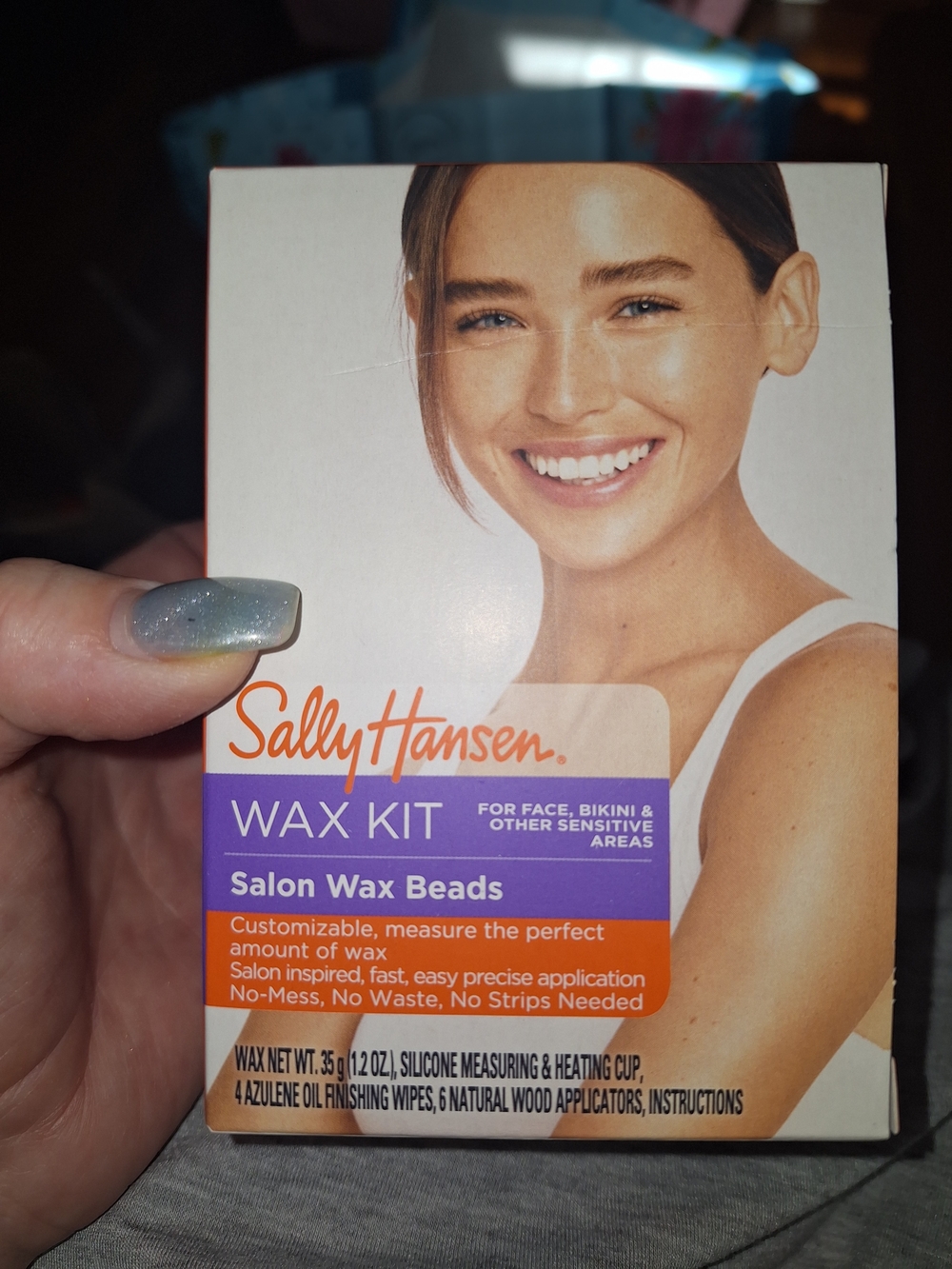 Sally Hansen Wax Kit - Purple Packaging (Salon Wax Beads)